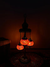 Turkish Floor Lamp with 3 Globes - FO