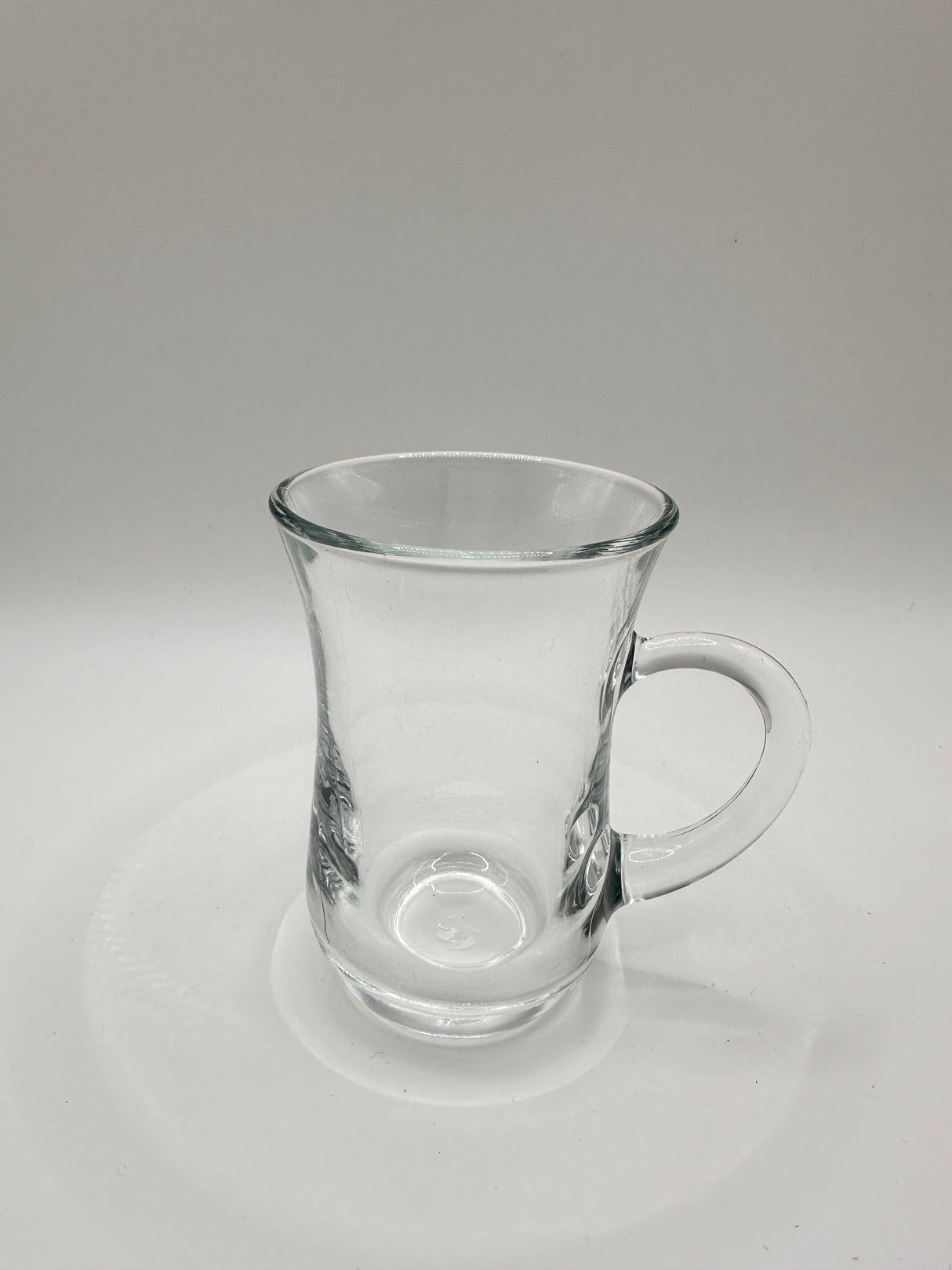 Handle Turkish Tea Glass Set - 6 Pieces