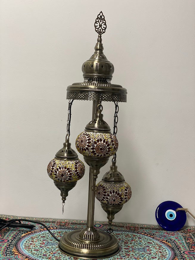 Turkish Floor Lamps 3 Pieces - Sunflower