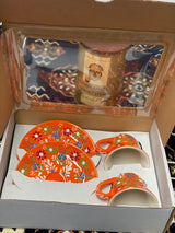 Turkish Coffee Cups - Burnt Orange