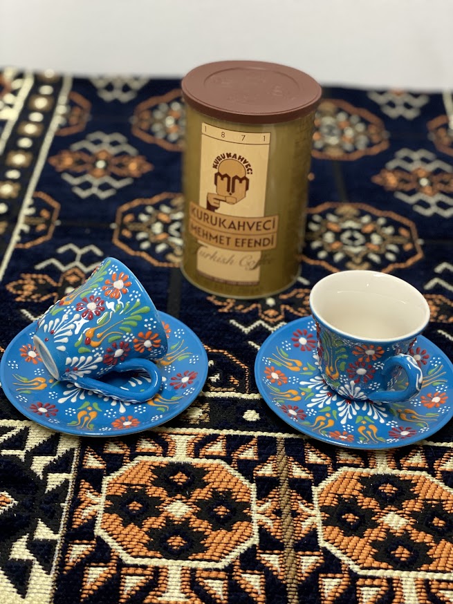 Turkish Coffee Cups - Blue