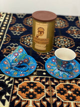 Turkish Coffee Cups - Blue