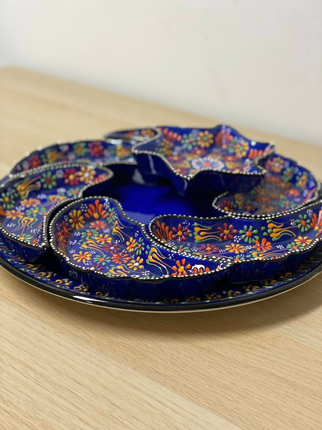 Ceramic Dip Set - Navy