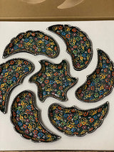 Ceramic Dip Set - Dark Green