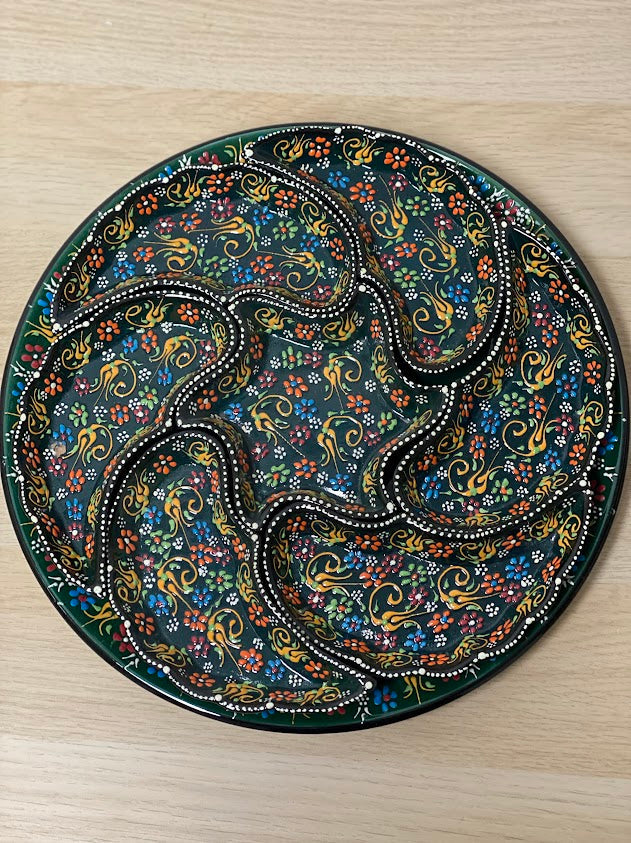 Ceramic Dip Set - Dark Green