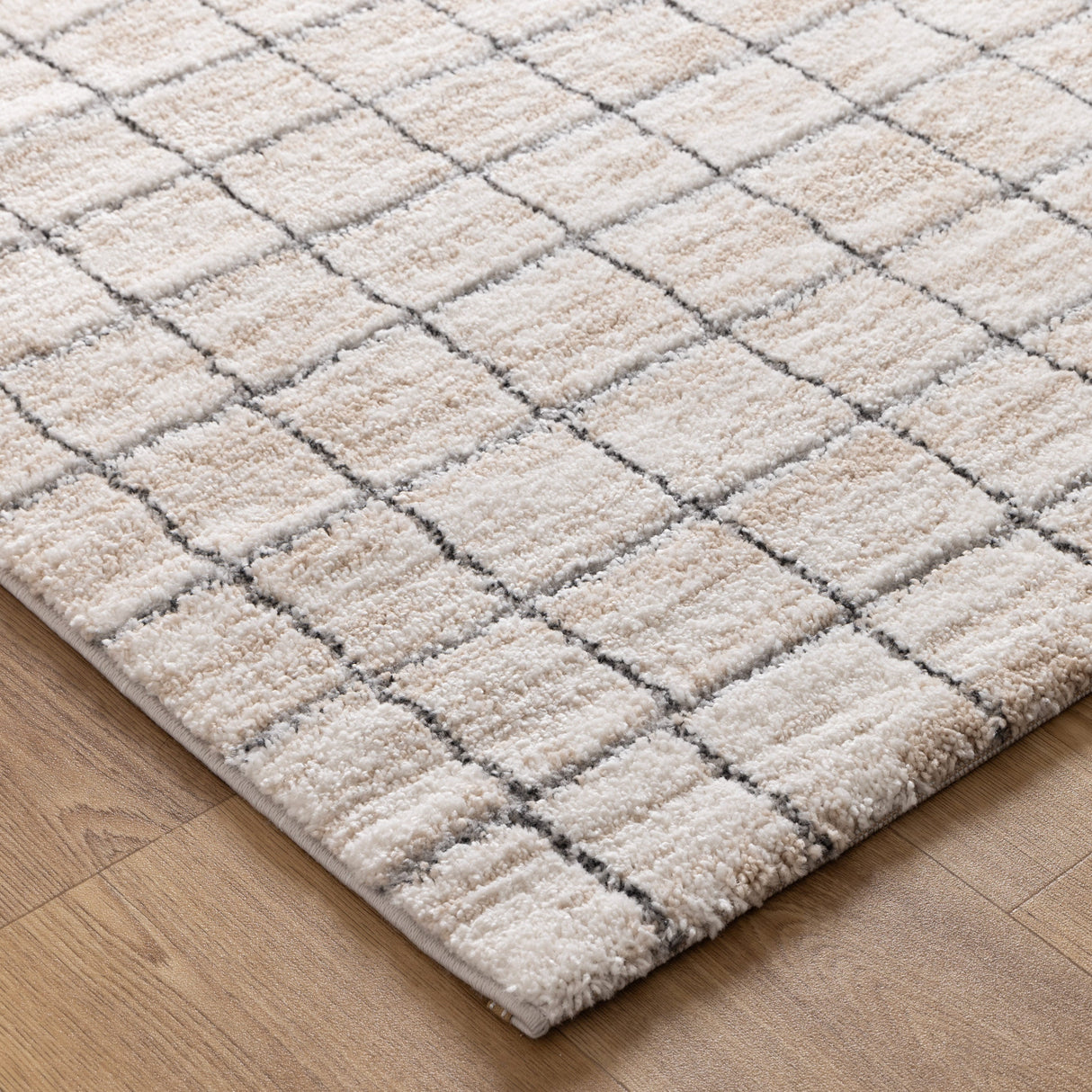 Nola Clean Lines Neutral Rug - N004
