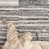 Nola Shapes Grey Rug - N007