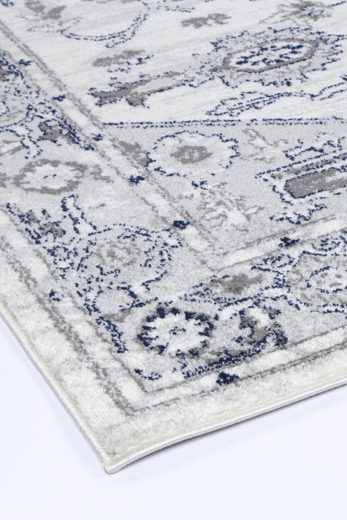 Provence Gaul Traditional Grey & Cream Rug â€“ PROV08
