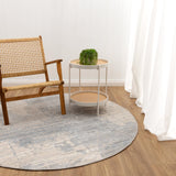 Santana Abstract Blue Rug - SANTA03