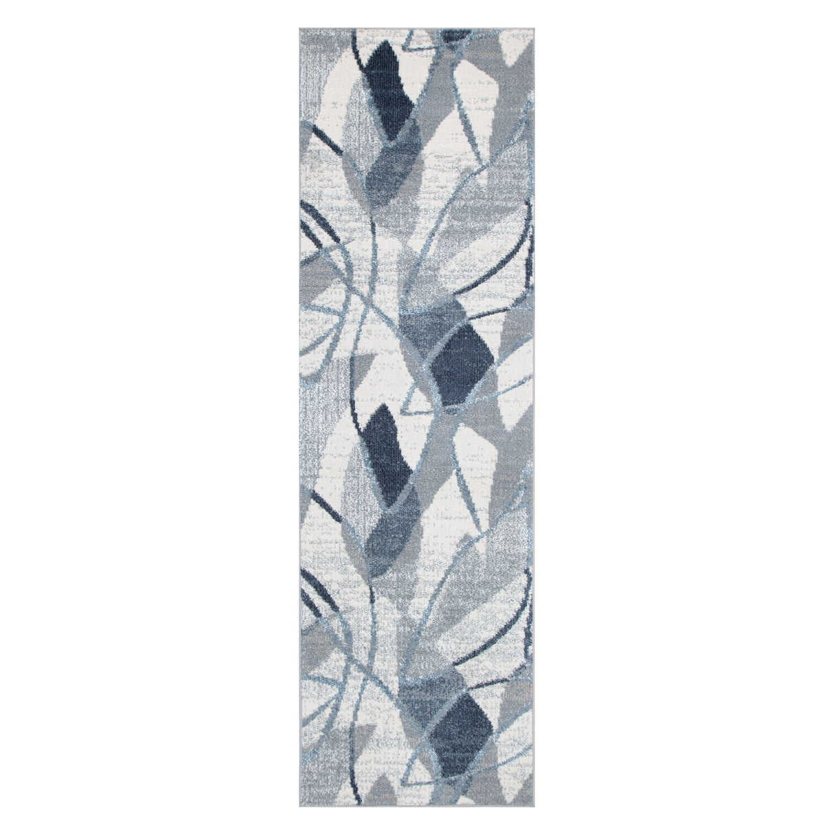 Santana Rhythm Grey Blue Rug - SANTA07