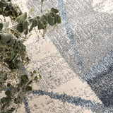 Santana Rhythm Grey Blue Rug - SANTA07