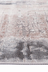 Leopold Ash Ivory Washable Vintage Rug