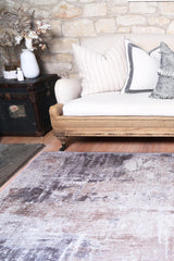 Leopold Ash Ivory Washable Vintage Rug