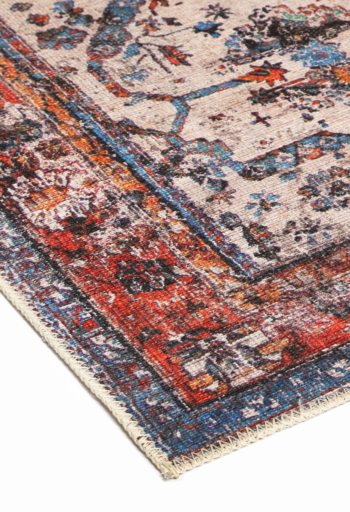 Vintage Koray Multi Washable Rug - VITAL 2396-00
