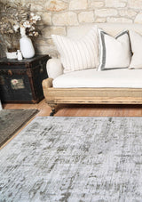 Vintage Crown Alfred Ivory Distressed Rug