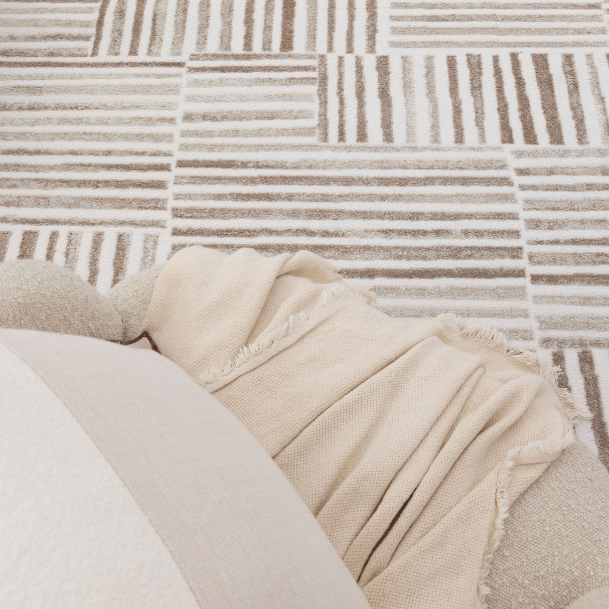 Serenity Geo Earth Rug