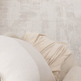 Serenity Loom Beige Distressed-Shapes Rug