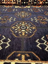 Single Cushion Set - Navy Elegance