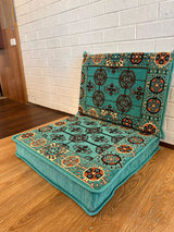 Single Cushion Set - Aqua Elegance