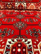 Single Cushion Set - Red Elegance