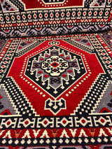 Single Cushion Set - Red Palace