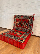 Single Cushion Set - Red