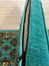 Double Cushion Set - Aqua