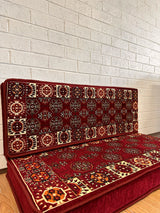 Double Cushion Set - Maroon