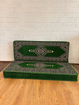 Double Cushion Set - Green