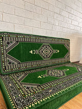 Double Cushion Set - Green