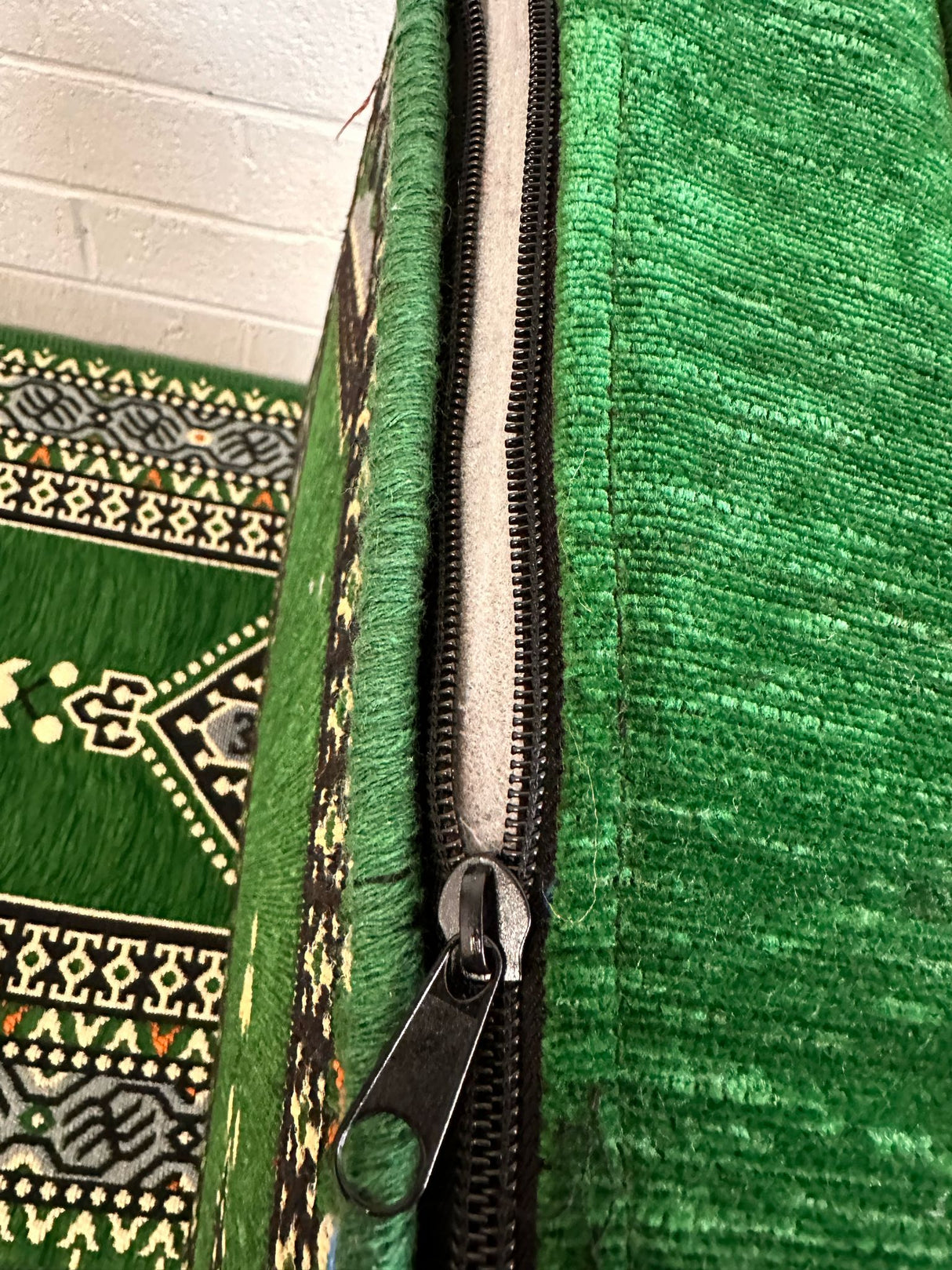 Double Cushion Set - Green