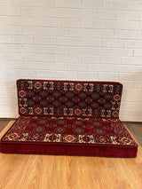 Double Cushion Set - Maroon