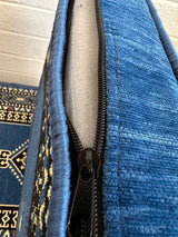 Double Cushion Set - Blue