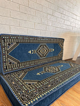 Double Cushion Set - Blue