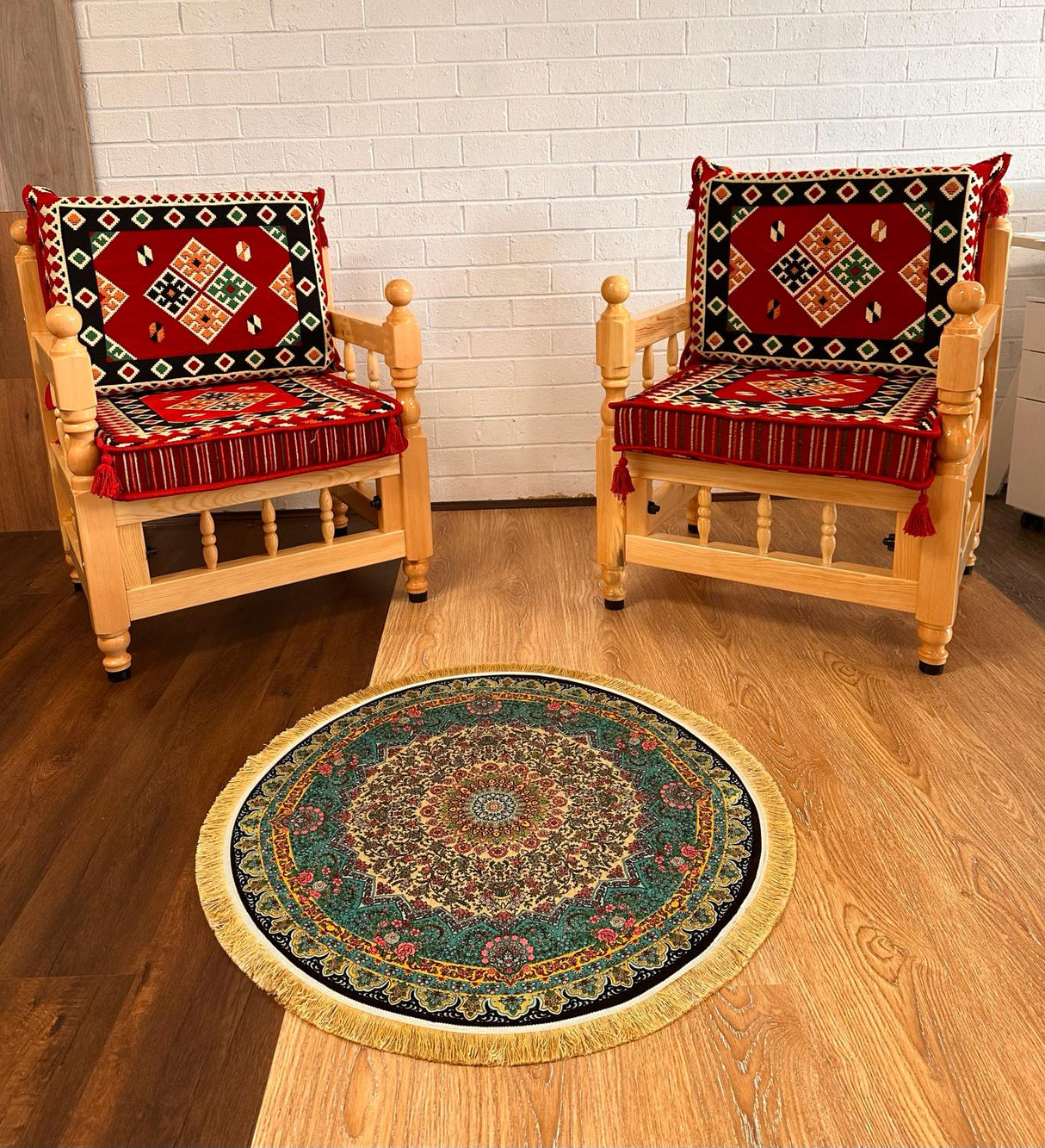 Orakci Round Rug ORK008