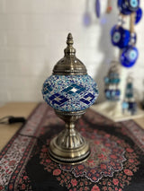 Table Lamps - Blue Diamond