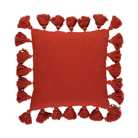 Cowry Tassel Terracotta 50x50cm