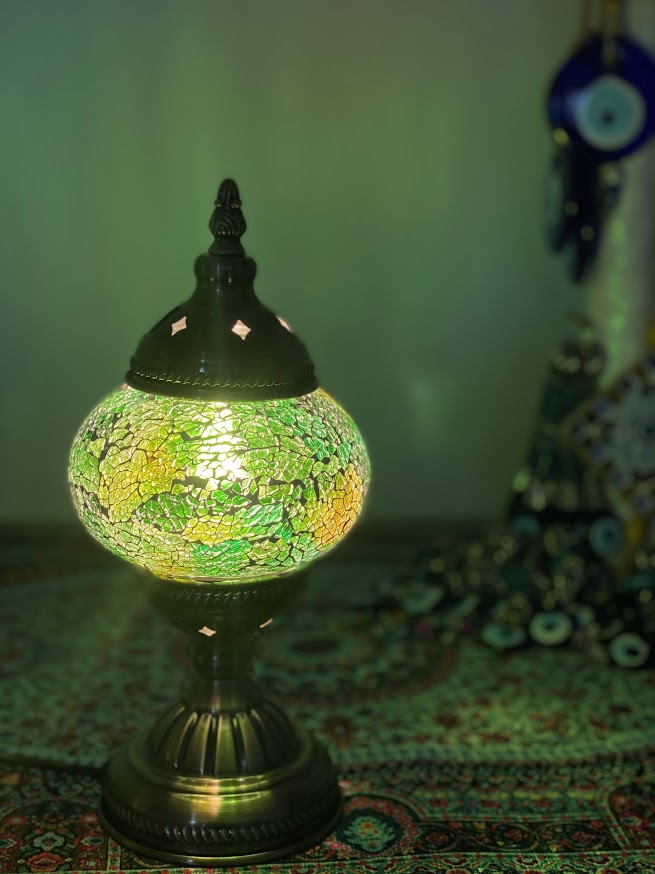 Table Lamps - Matildas Yellow & Green