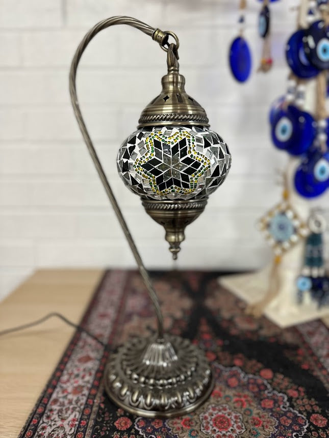 Swan Lamps Mosaics - Green Star