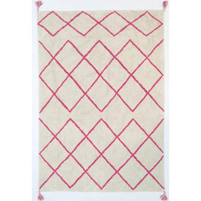 Kochela Diamond Pink Rug