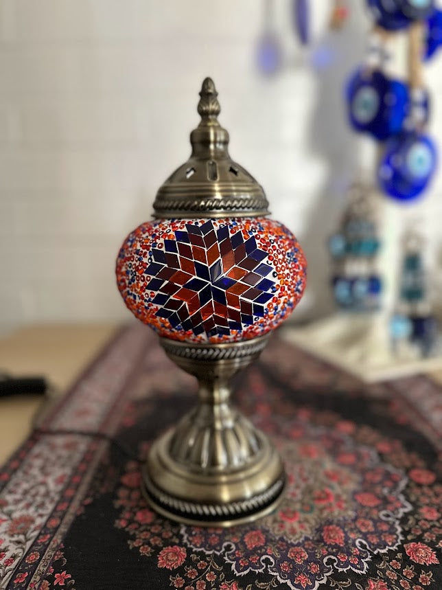 Table Lamps - Multi-Colour Blue Star