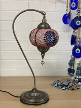 Large Swan Lamp - Red